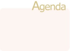 agenda